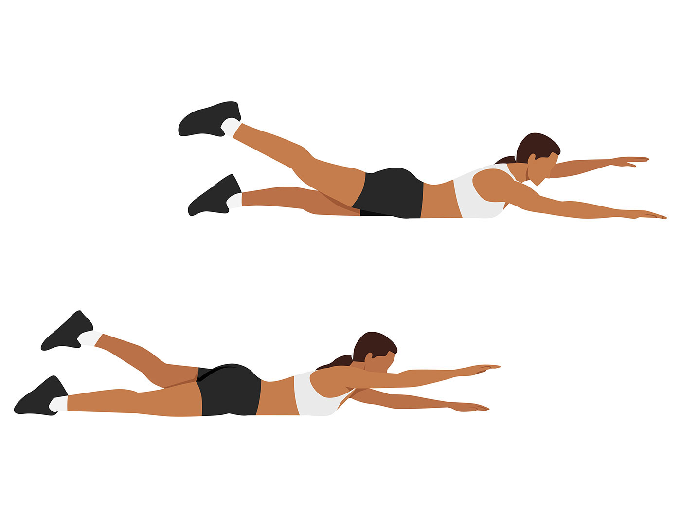 Core Training -- Superman Plank