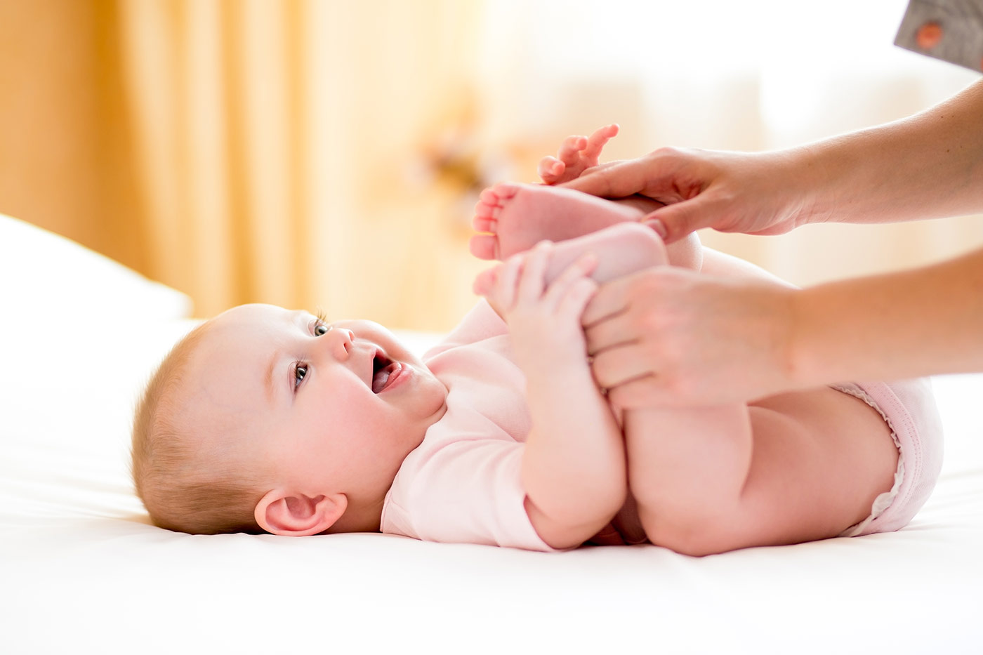 Introbild Babymassage Voraussetzungen