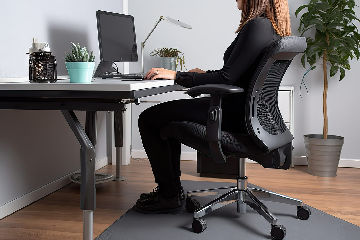 ergonomische Haltung