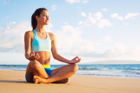 Introbild Mit Yoga die innere Balance finden