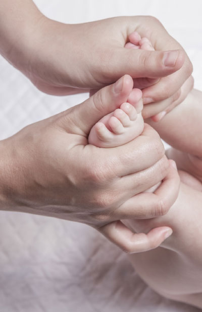 Baby Massage Grifftechnik